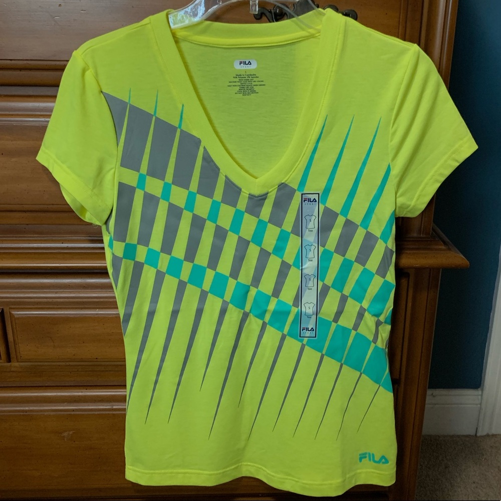 fila sport workout top